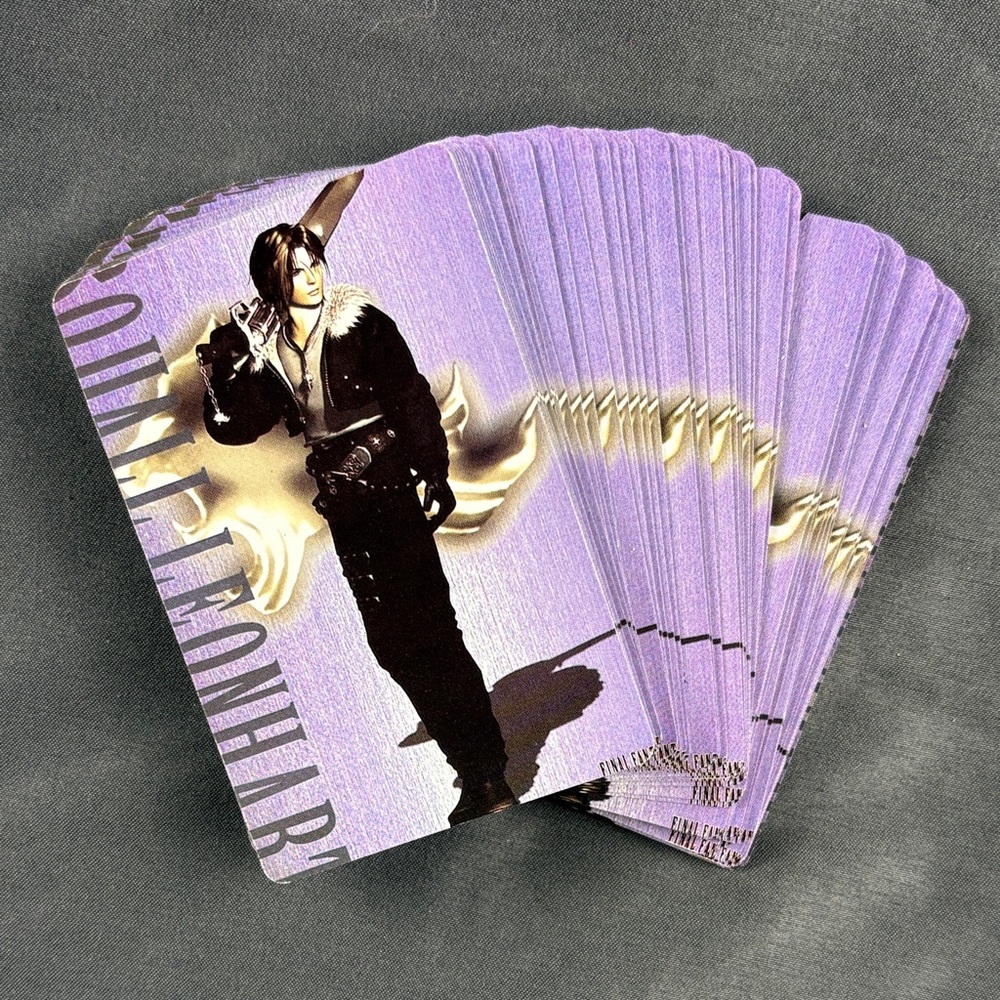 Vintage 90s Final Fantasy VIII Playing Cards